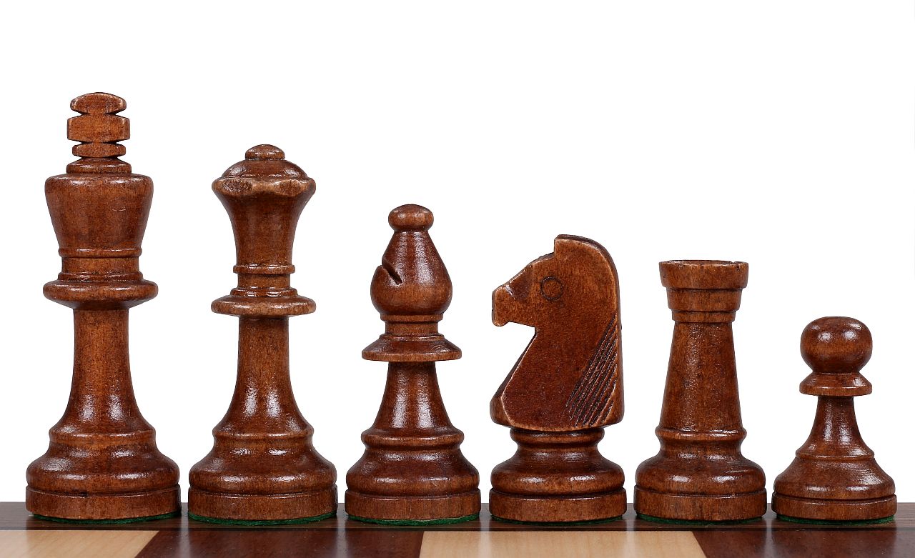 Les pièces d'échecs en bois STAUNTON de taille 5 - Les pièces d'échecs en bois STAUNTON de taille 5