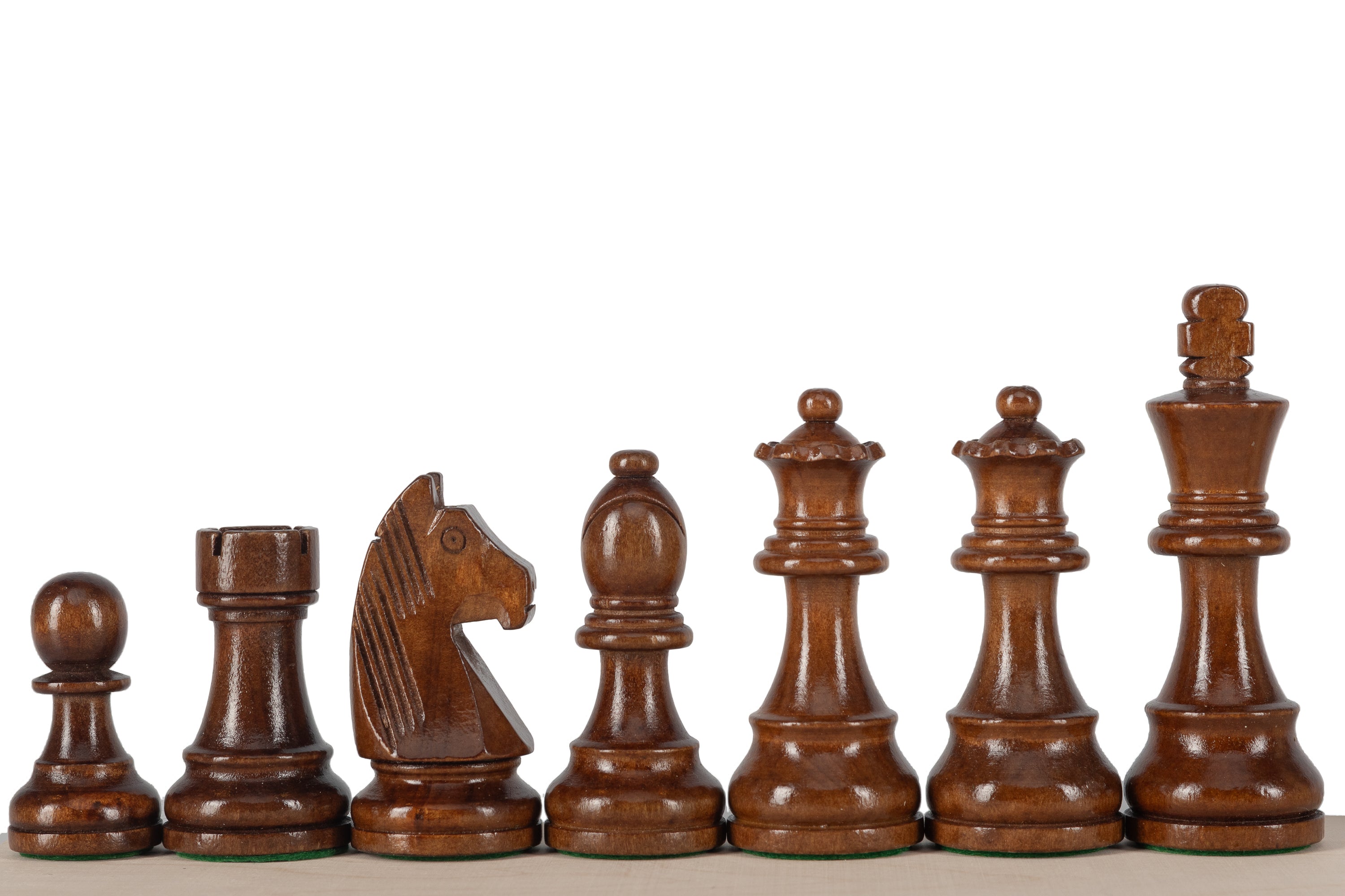 Pièces d'échecs German 5+ | Roi 98 mm | Lestées de métal - Pièces d'échecs German 5+ | Roi 98 mm | Lestées de métal