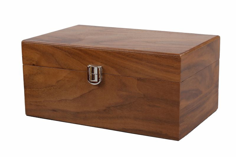 Boîte de rangement Luxe en bois de noyer pour pièces d'échecs de taille 4,00'' - 3bf6da0ba4dd0243f1659d323df5d032