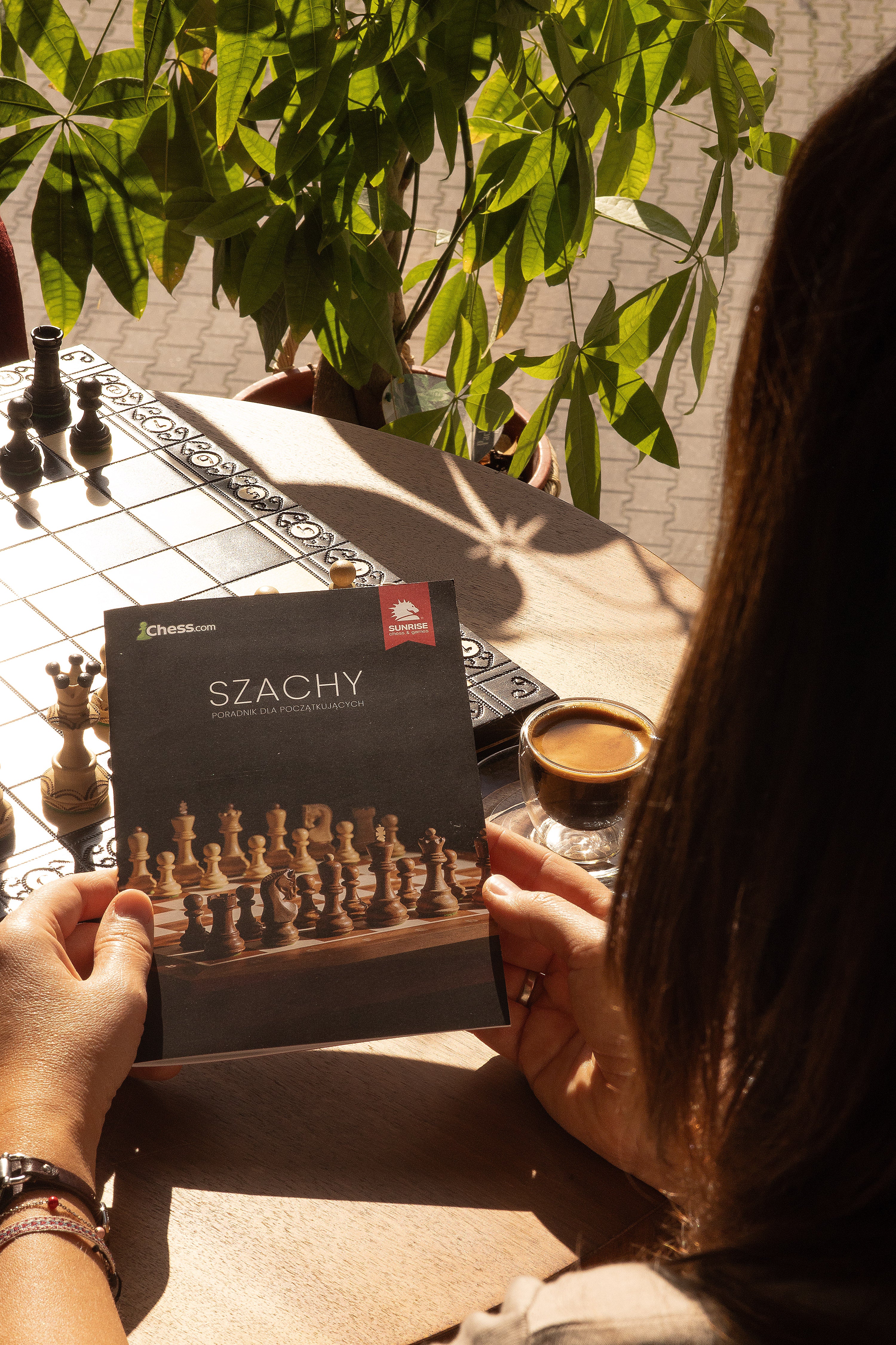 Jeu d'échecs en bois SENATOR 42 × 42 cm — pièces sculptées, noires (roi 80 mm, notation, pliable) - Jeu d'échecs en bois SENATOR 42 × 42 cm — pièces sculptées, noires (roi 80 mm, notation, pliable)
