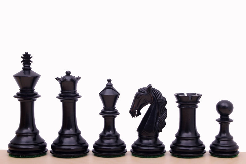 Pièces d'échecs Colombian en bois de buis teinté et naturel - Taille 3,50'' - Pièces d'échecs Colombian en bois de buis teinté et naturel - Taille 3,50''