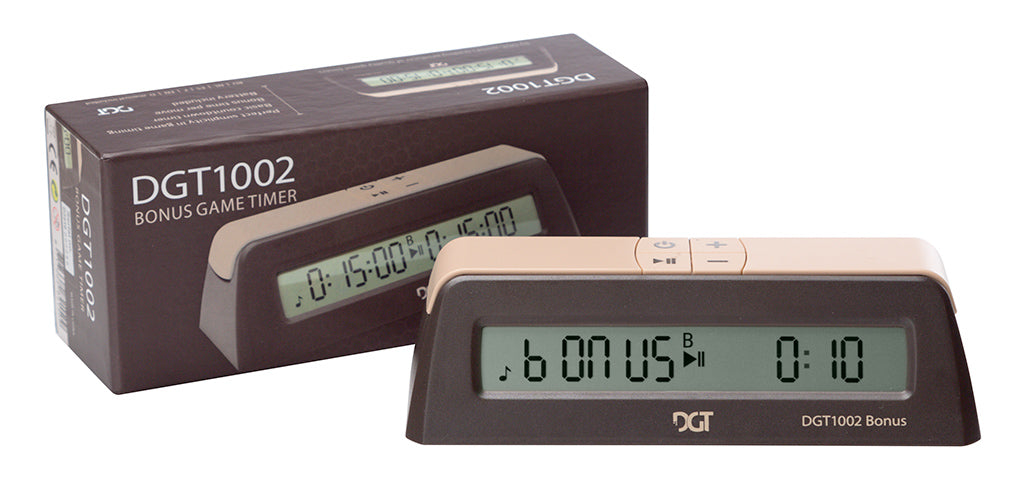 Pendule électronique DGT 1002 Bonus -  pour les écoles et les clubs - Pendule électronique DGT 1002 Bonus -  pour les écoles et les clubs