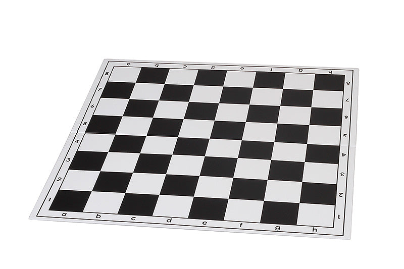 Échiquier plastique pliant en 2, marron et blanc - échiquier de tournoi de taille 6 - Échiquier plastique pliant en 2, marron et blanc - échiquier de tournoi de taille 6