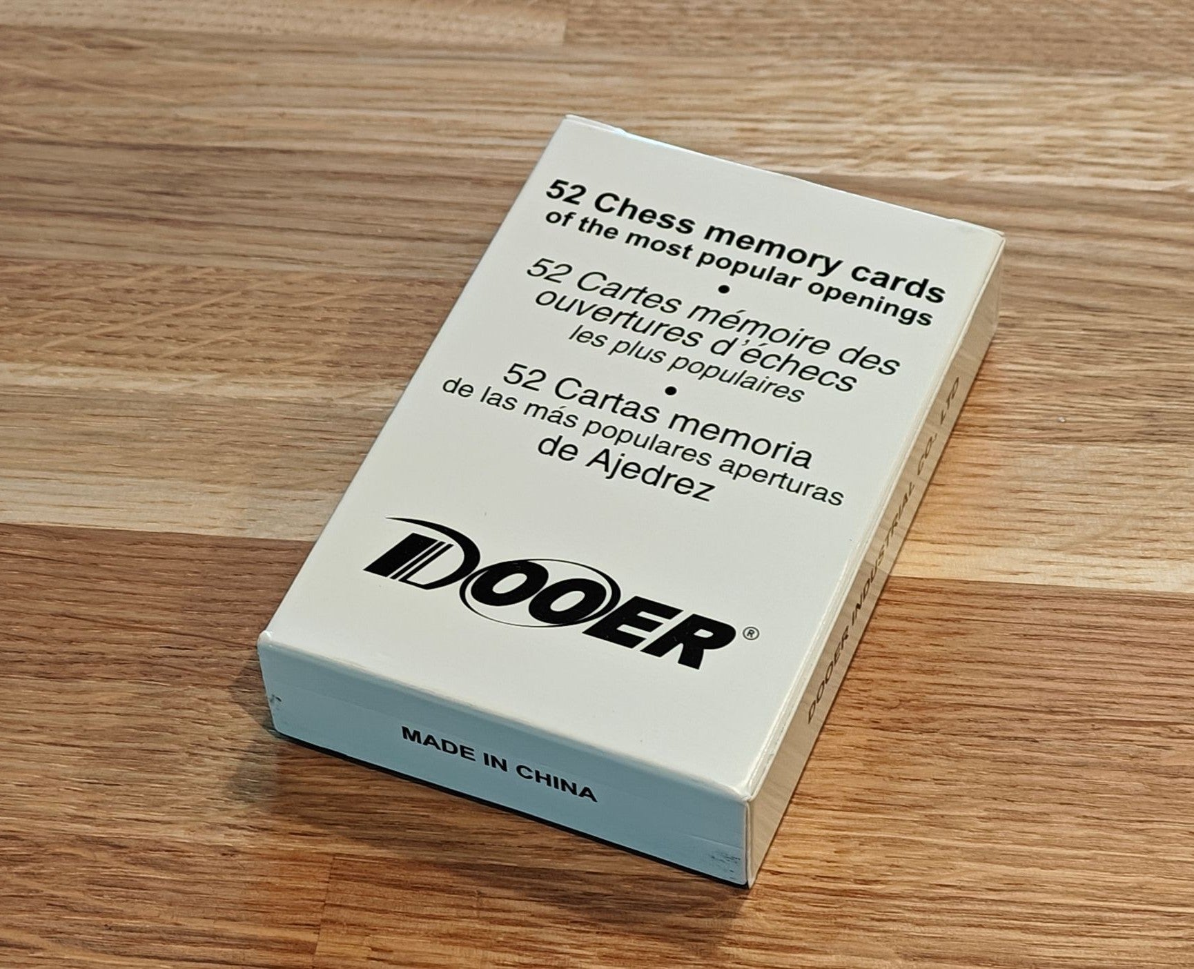 Cartes à jouer - Cartes Ouvertures d'Echecs - Cartes à jouer - Cartes Ouvertures d'Echecs