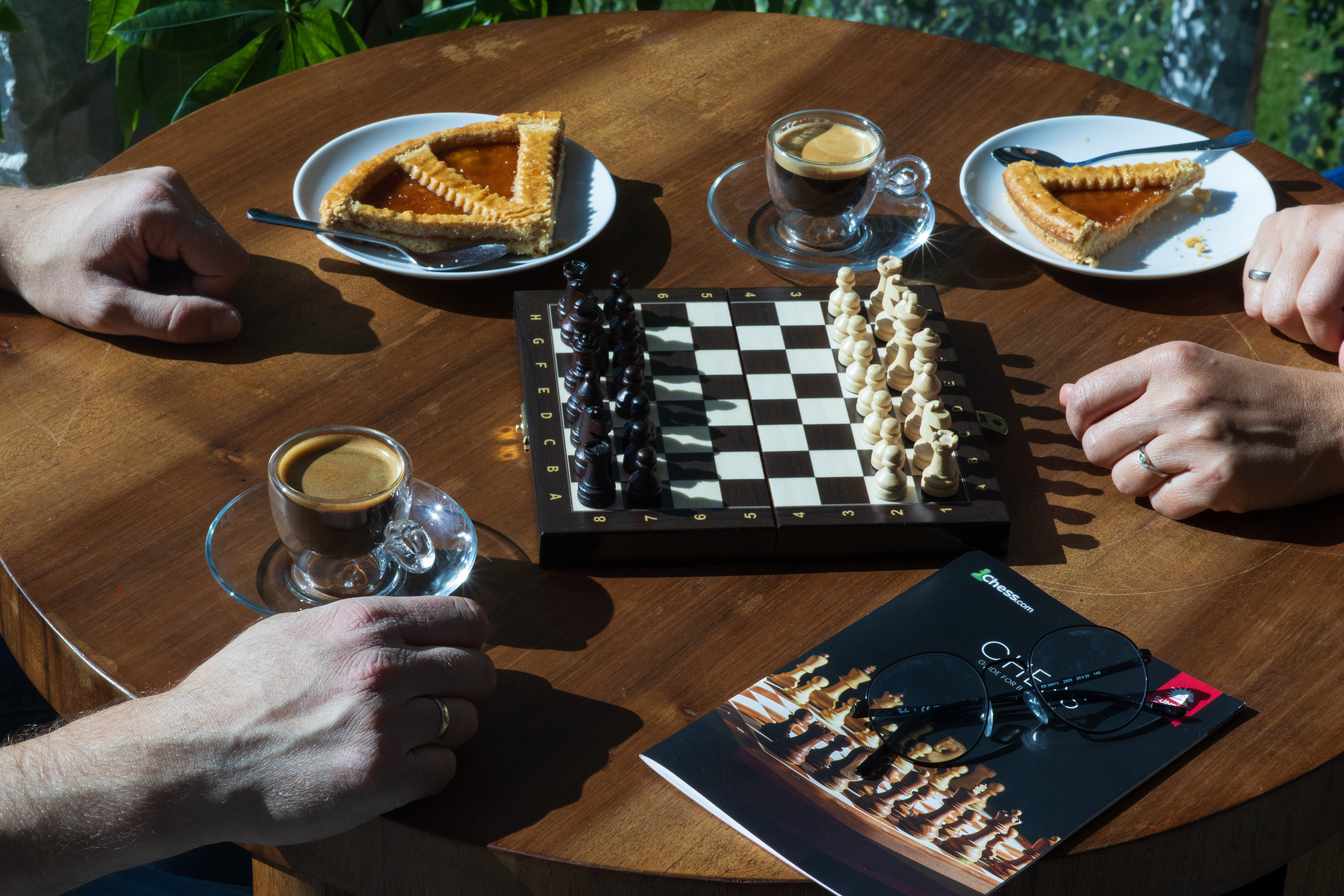 Jeu d'échecs School Mini en bois de charme, de petite taille  (20 x 20 cm) - Ensemble Complet Marron - Jeu d'échecs School Mini en bois de charme, de petite taille  (20 x 20 cm) - Ensemble Complet Marron