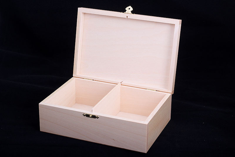 Boîte de rangement en bois naturel pour pièces d'échecs de taille 5 (un roi de 90 mm) - Boîte de rangement en bois naturel pour pièces d'échecs de taille 5 (un roi de 90 mm)