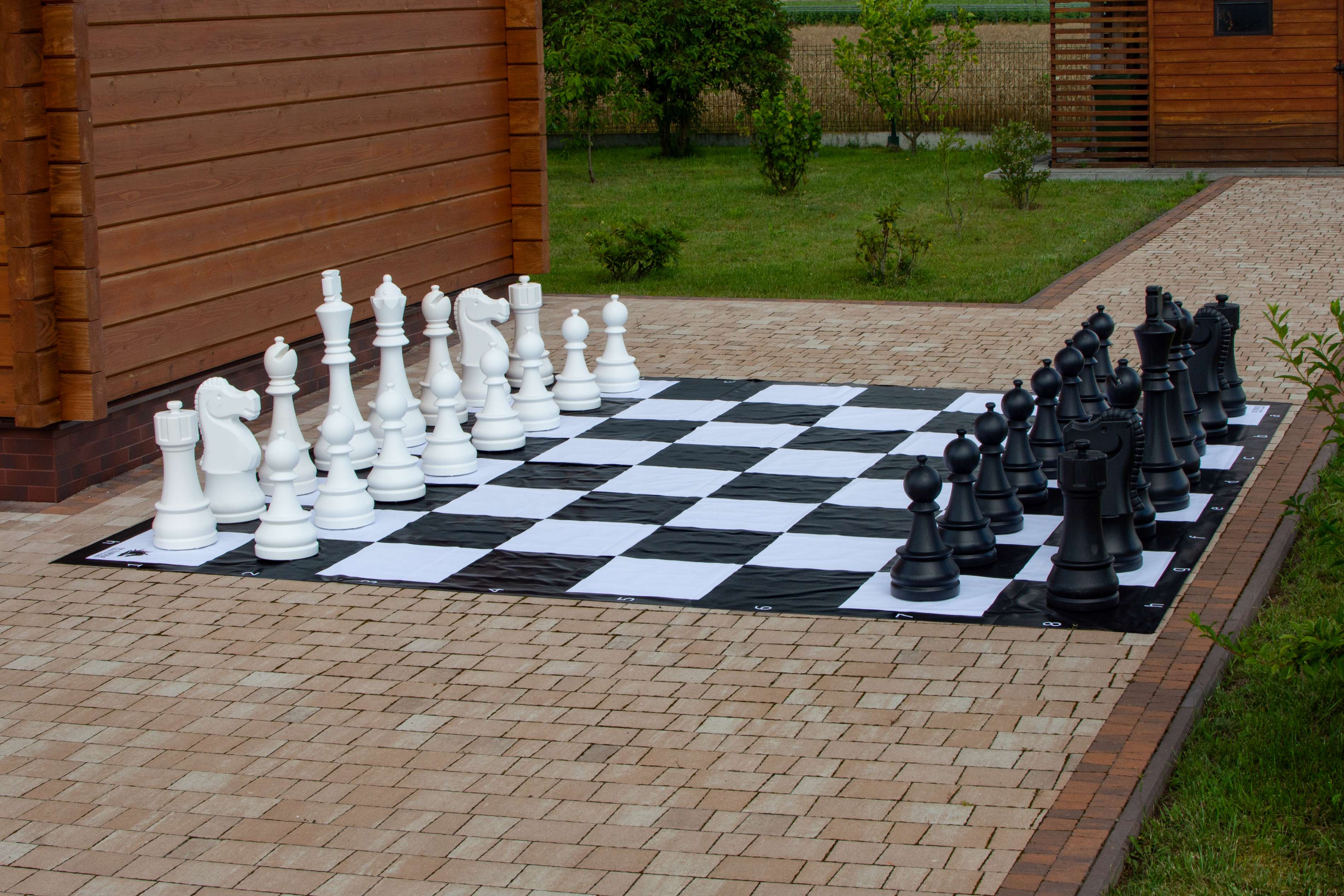 Pièces d'échecs Géantes en plastique pour Jardin et Exterieur (hauteur du roi 90 cm) - Pièces d'échecs Géantes en plastique pour Jardin et Exterieur (hauteur du roi 90 cm)