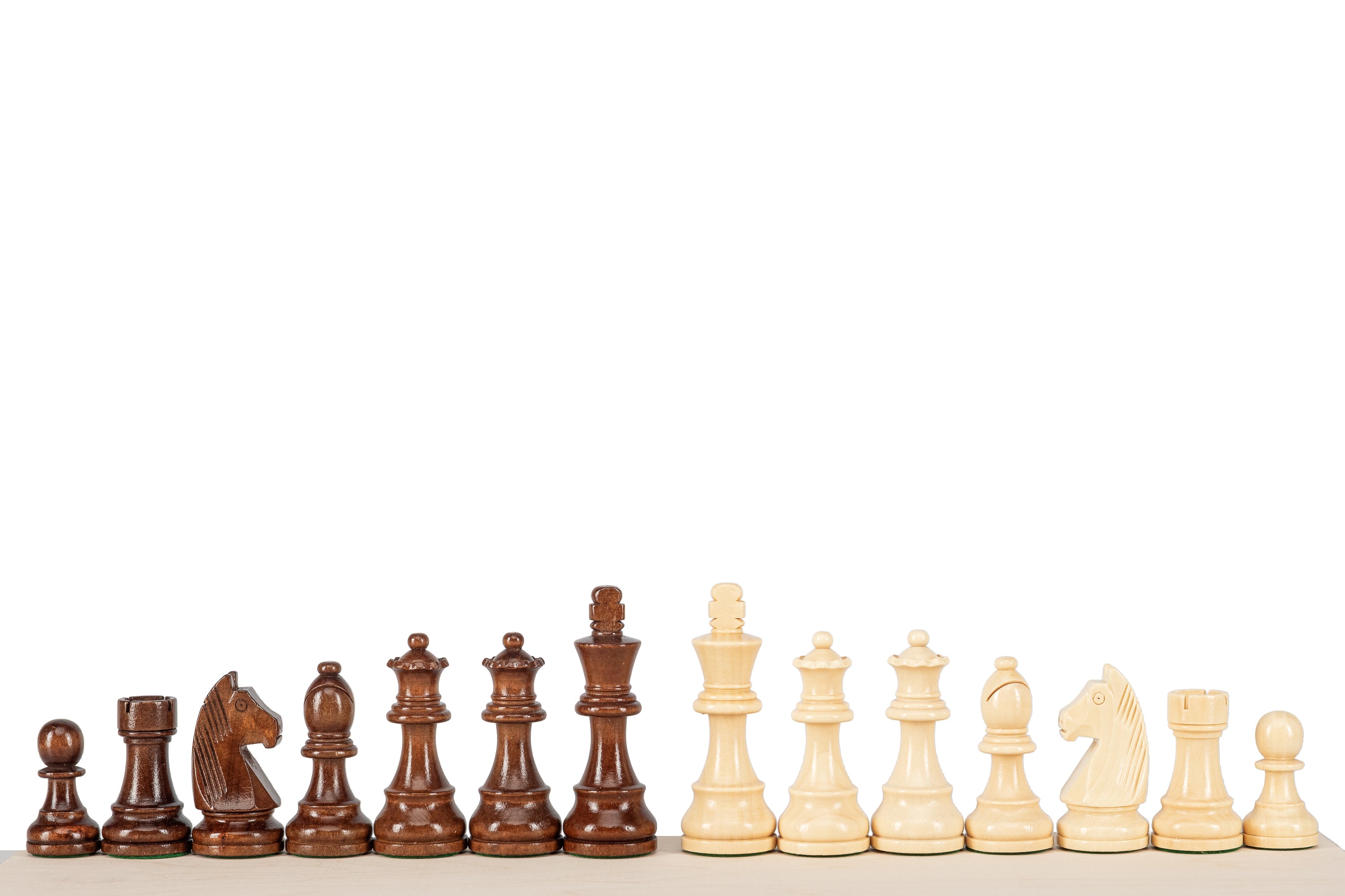 Pièces d'échecs German 5+ | Roi 98 mm | Lestées de métal - Pièces d'échecs German 5+ | Roi 98 mm | Lestées de métal