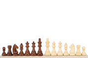 Pièces d'échecs German 5+ | Roi 98 mm | Lestées de métal