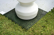 Échiquier Géant en plastique pour jeu d'échecs et dames de jardin et extérieur (Cases 35x35cm)
