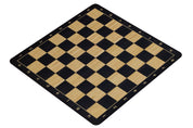 Échiquier roulable vinyle antidérapant, imitation bois - échiquier de tournoi de taille 6 BLACK