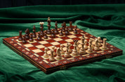 Jeu d'échecs SENATEUR en bois de charme, de taille moyenne (41 x 41cm) - Ensemble Complet d'une nouvelle gamme