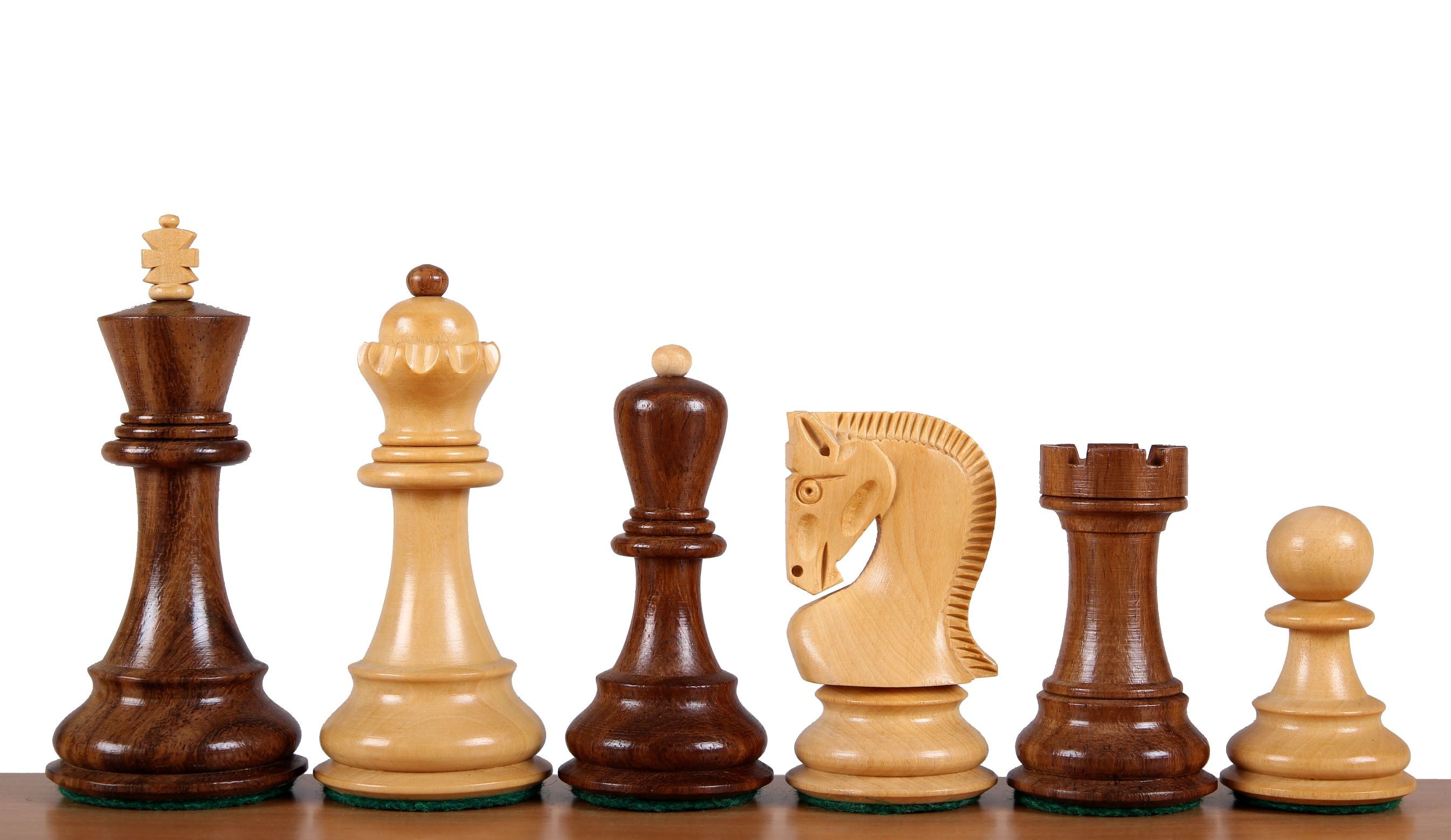 Jeu d'échecs de tournoi avec les pièces Zagreb en bois d'acacia et buis de taille 5 (48x48cm) - L'ensemble complet - Jeu d'échecs de tournoi avec les pièces Zagreb en bois d'acacia et buis de taille 5 (48x48cm) - L'ensemble complet
