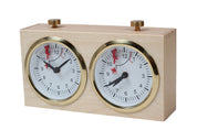 Pendule BHB en bois claire de grande taille sans support - Pendule traditionnelle mécanique