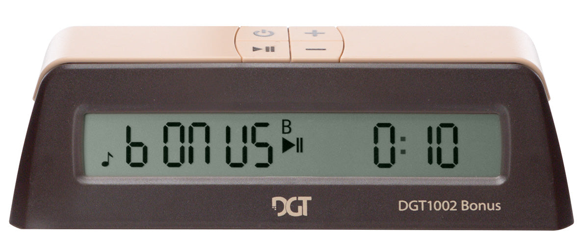 Pendule électronique DGT 1002 Bonus -  pour les écoles et les clubs - Pendule électronique DGT 1002 Bonus -  pour les écoles et les clubs