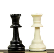 Dames supplémentaires pour les pièces d'échecs Staunton en plastique de Taille 6 ( la réf. DCP03G - hauteur du roi 99mm)